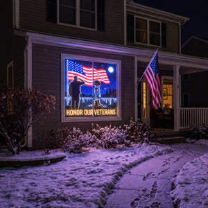 Proudly Patriotic: Pre-Loaded LED Military Decor
