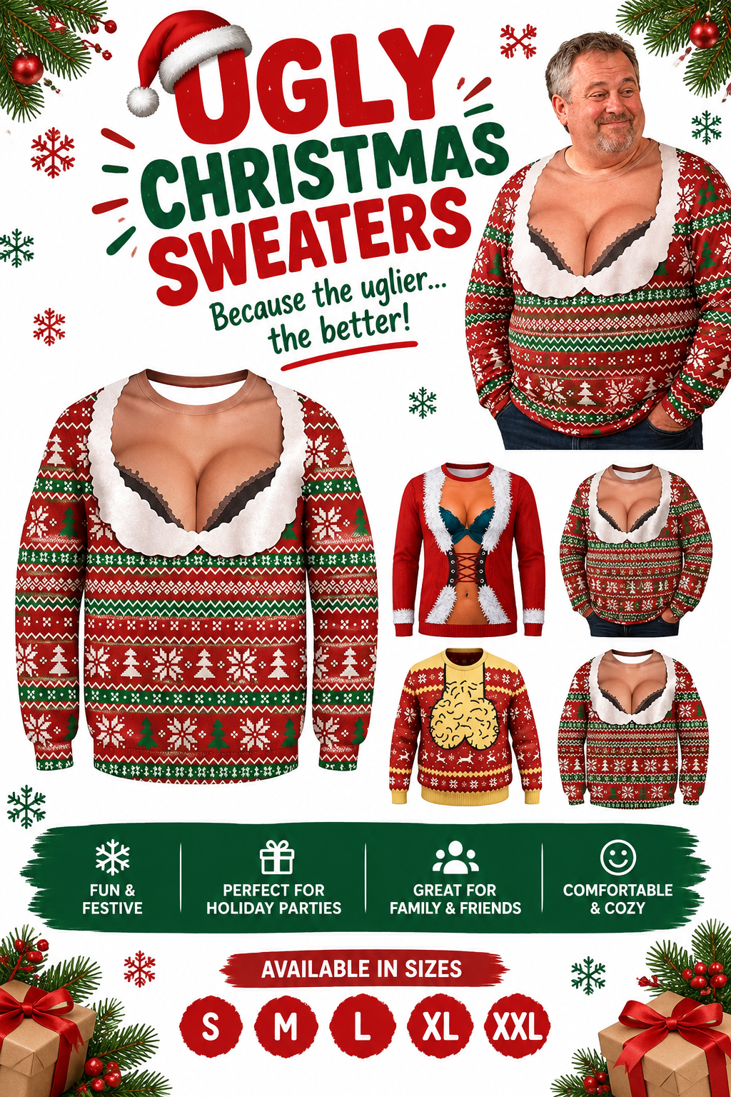 Holly Jolly Cloth™ - Sweater