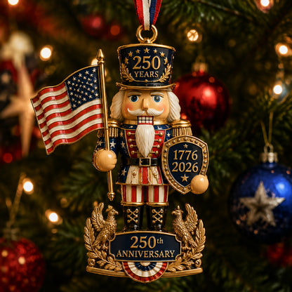 👑 America 250th Anniversary Nutcracker King Christmas Ornament Collection🎄