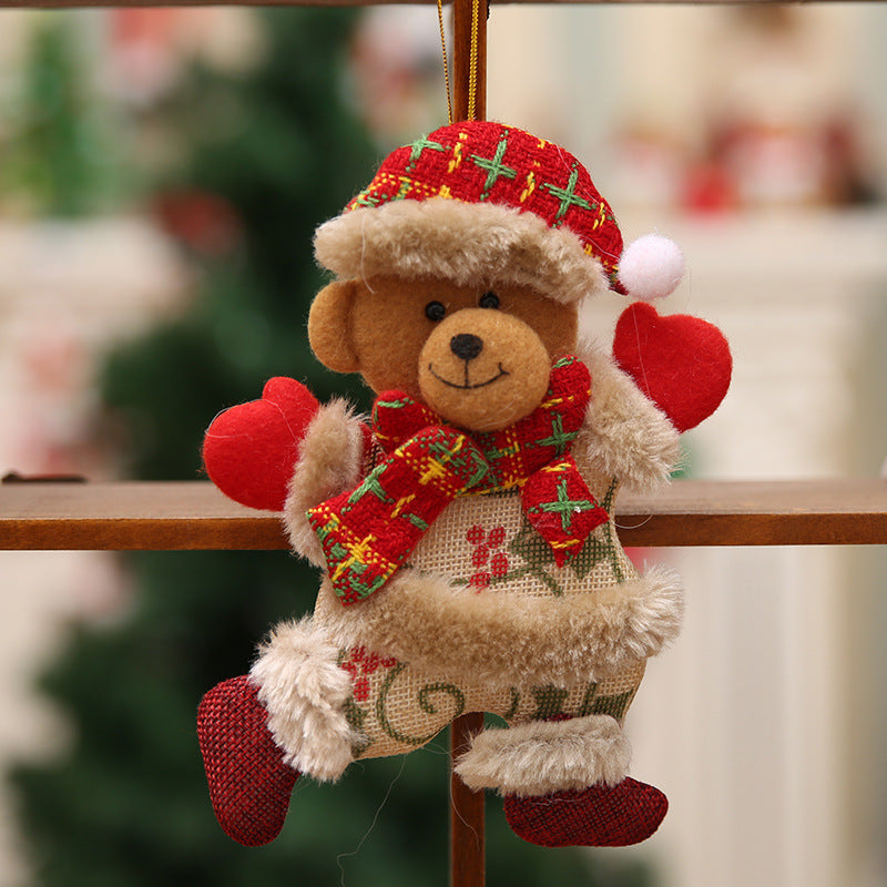 Dancing Christmas Friends Ornament Set(4PCS)