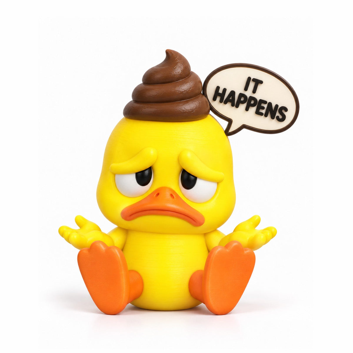 Bad Mood Duck Desk Figurine Collection