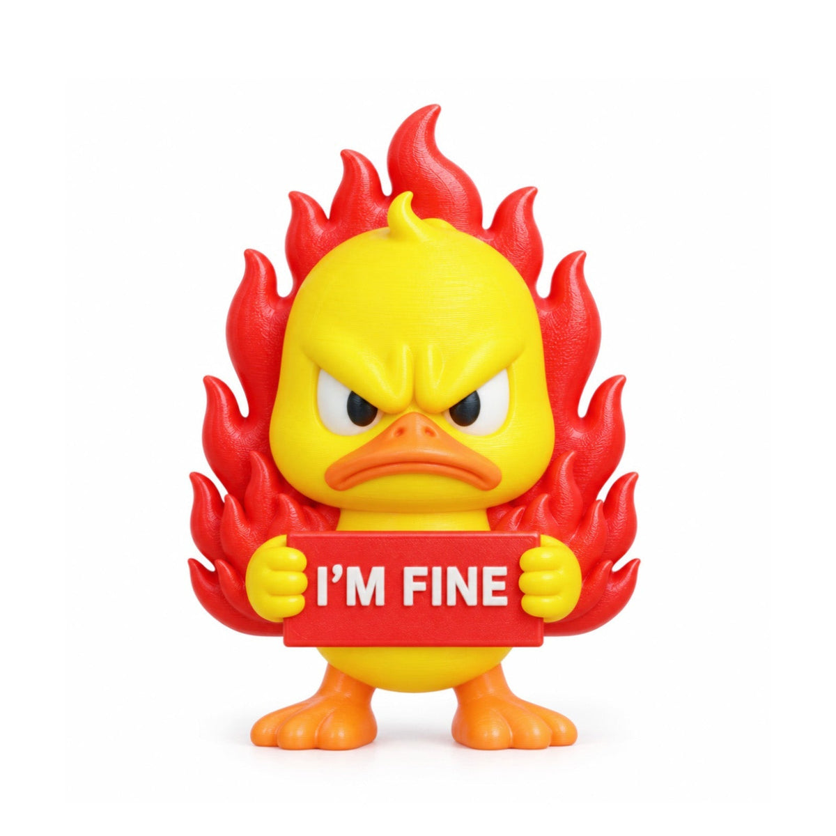Bad Mood Duck Desk Figurine Collection