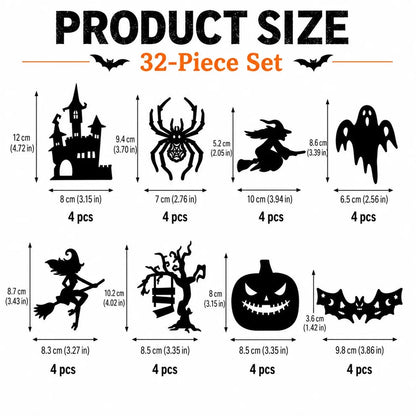 🎃Early Halloween Sale 49% OFF👻Halloween LED Silhouette Wall Light Stickers