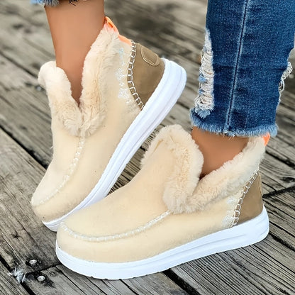 🎄Christmas Day Sale OFF🔥 - Kickly Orthopedic Fleece Slip-On Boots