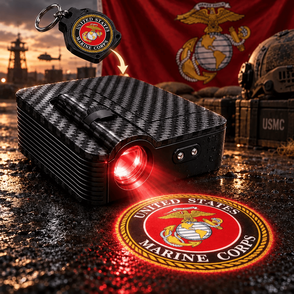 ✨ Wireless Car Door Logo Projector & Welcome Light
