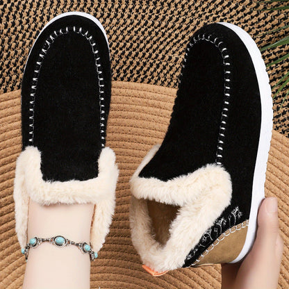 🎄Christmas Day Sale OFF🔥 - Kickly Orthopedic Fleece Slip-On Boots