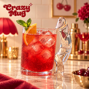 The Ultimate Bachelorette Party Gag Gift: The "Cheeky" Glass Mug