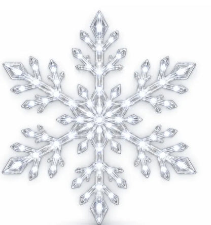Last Day 49% OFF – ❄️ LED Snowflake Wall Lights | 3D Christmas Snowflake Décor with Blue & White Glow, Remote Control & Magical Indoor Holiday Atmosphere ✨