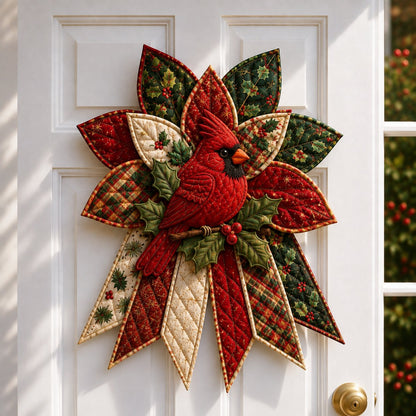 🎉 Holiday Celebration 49% OFF 🎄 – Festive Quilted Christmas Door Hanging DIY Sewing Kit