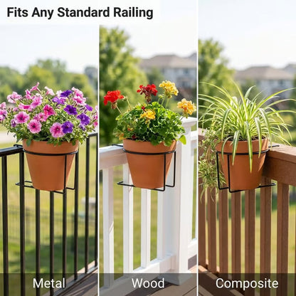 🔥2026 Hot Sale - Railing Plant Hanger