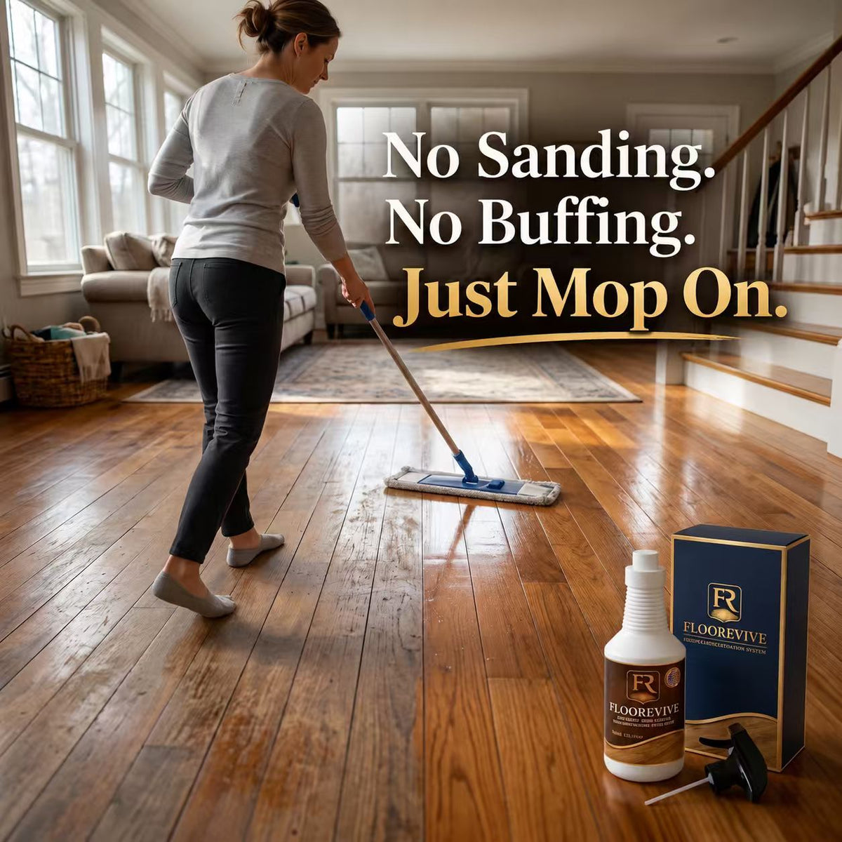 Professional Hardwood & Wood Floor Restorer – 32 fl oz