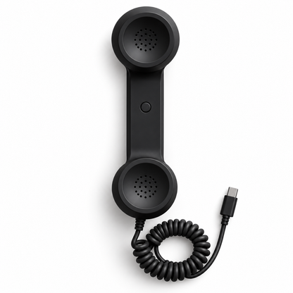 Ringlet Retro Phone Handset for Smartphones – Bring Back the ’80s