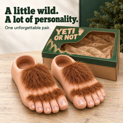 YETI OR NOT BIGFOOT FEET - Realistic Giant Foot Shoe