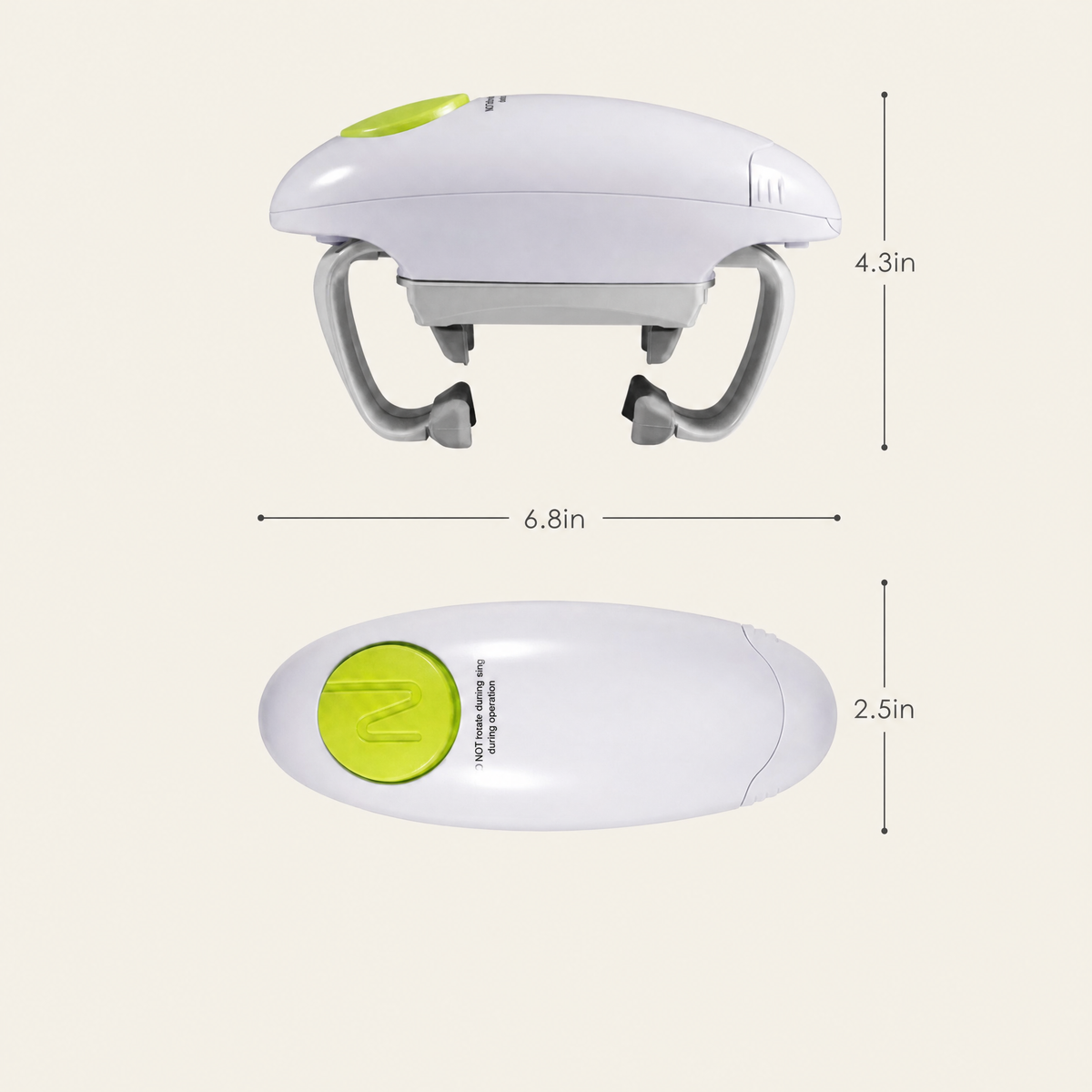 One-Touch Automatic Jar Opener – 🫙Hands-Free Electric Lid Twister for Seniors & Arthritis