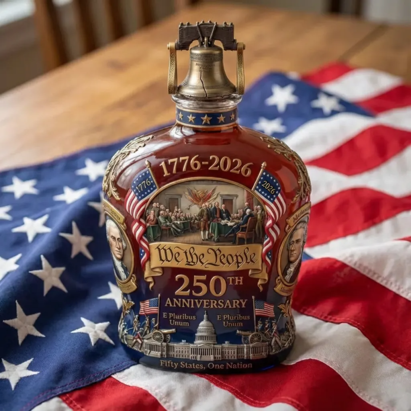 U.S. 250th Anniversary Commemorative Whiskey Decanter（1776-2026）