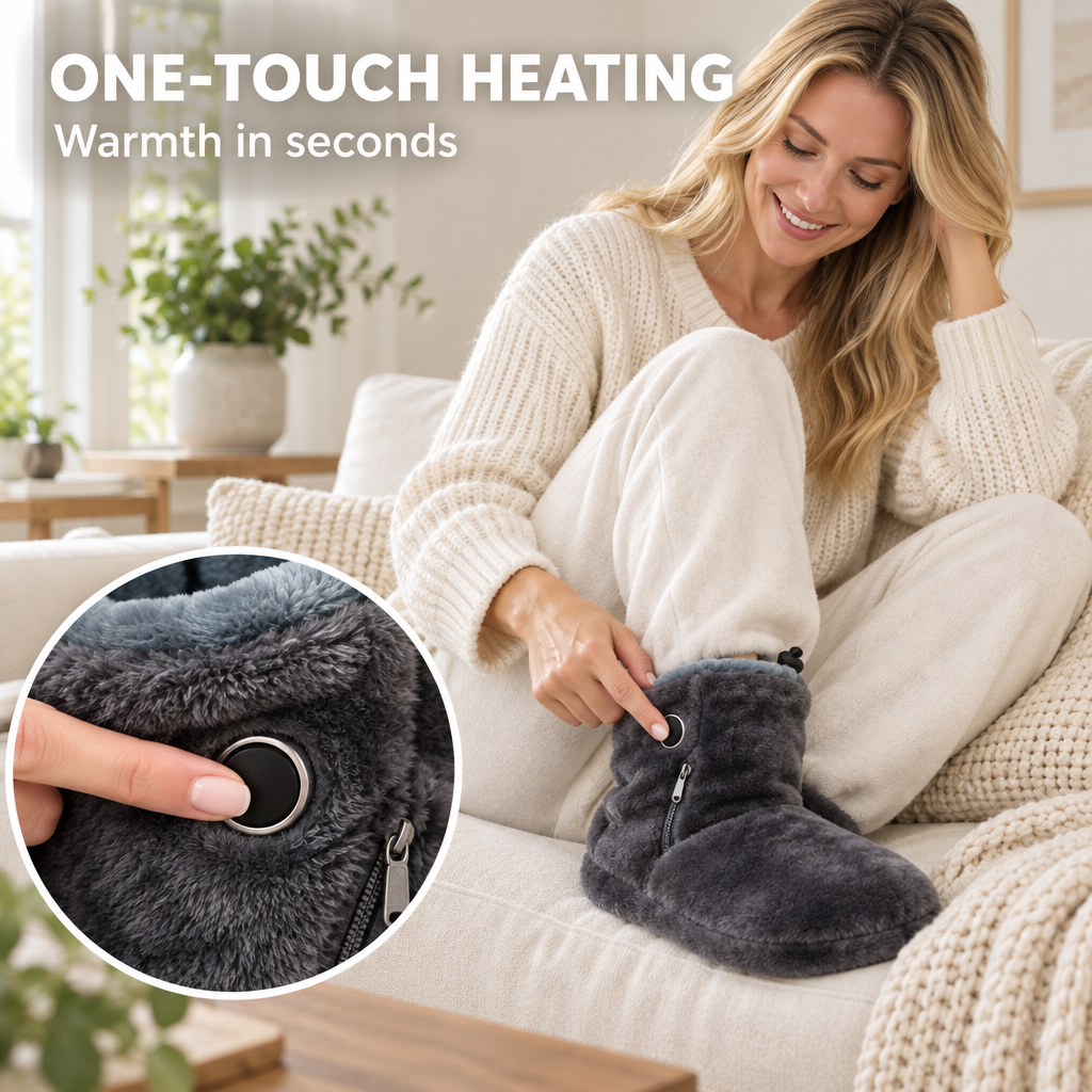 Heated boots
